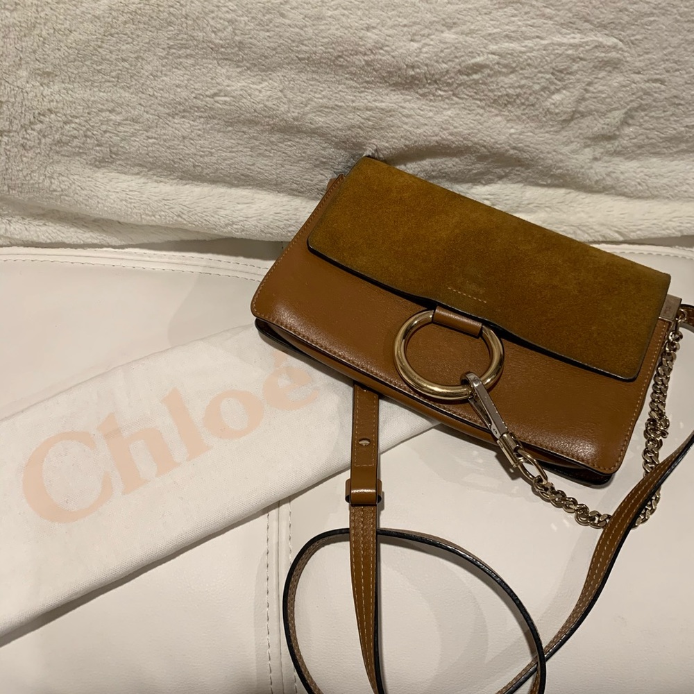 Authentic Chloé Faye Small Shoulder Bag